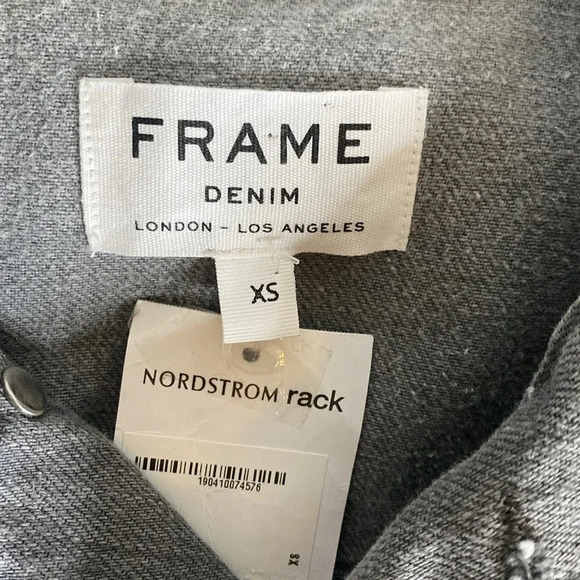 FRAME Nouveau Le Multi-tone Denim Jacket - Picture 5 of 7